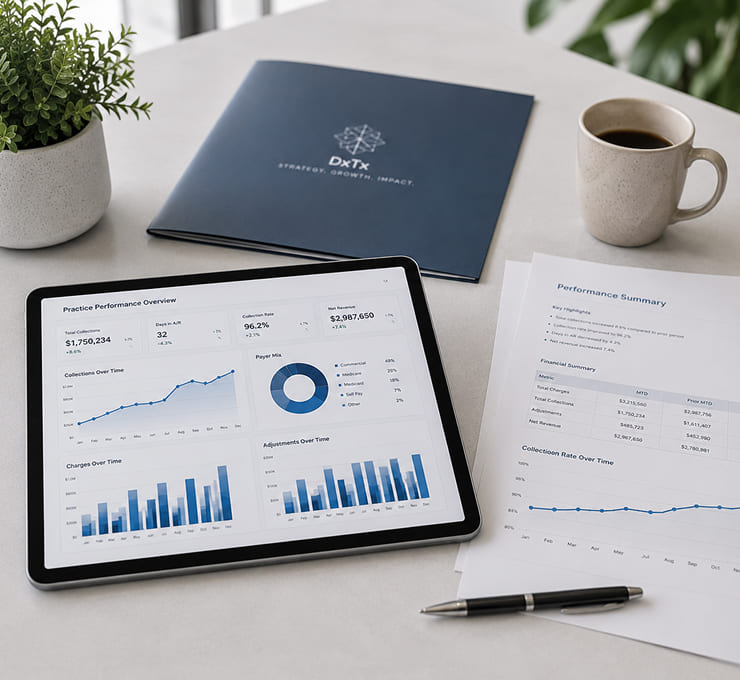 Practice analytics dashboard review