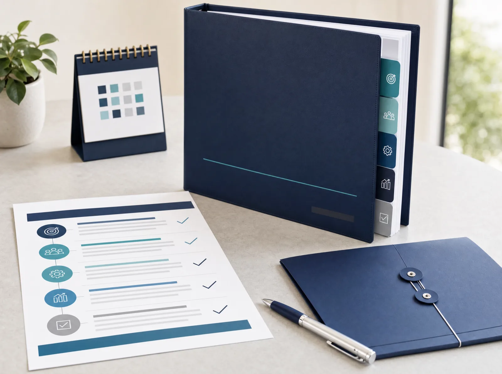 Practice Optimization Plan binder and prioritized deliverables